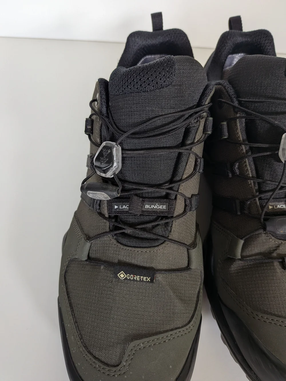 Adidas Terrex Swift R2 Gore-Tex Hiking Sneakers Green And Black Men's 10